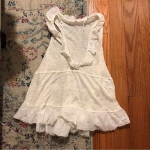 FREE PEOPLE White Flowy Top (extra small)